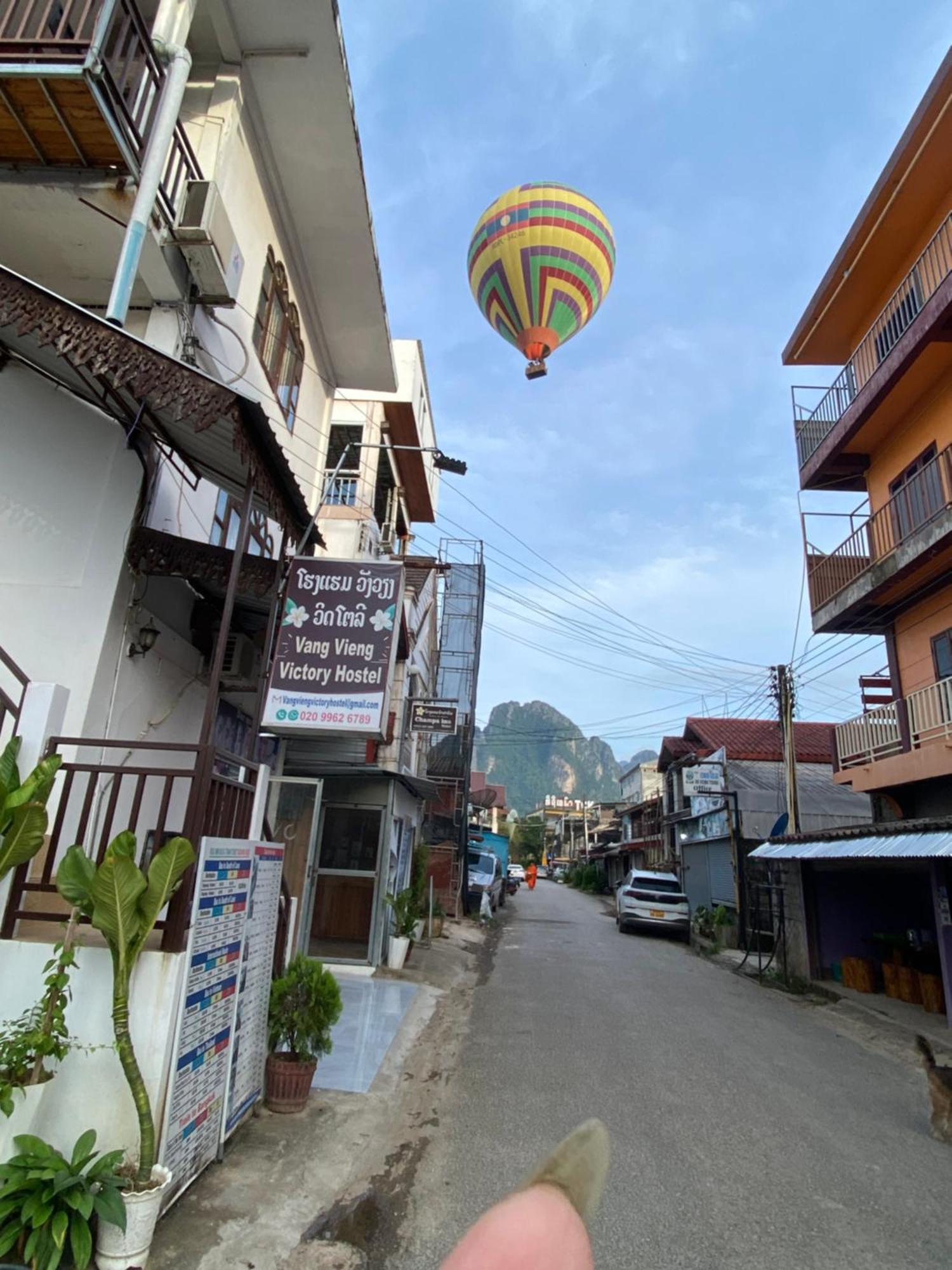 Vang Vieng Victory Hostel Екстериор снимка